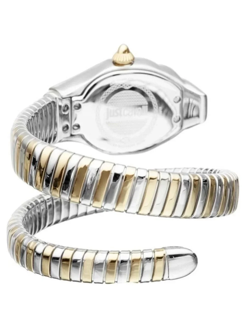 NWT Just Cavalli Glam Chic Septagon Ladies Watch
